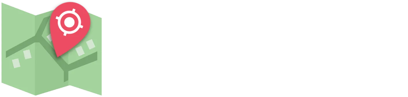 PokeFind logo — a folded map with a red location pin